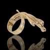 Geelgouden fantasie ring, occasion #27323 - Afbeelding 3