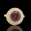 Gouden ring met Almaldien granaat. Handgemaakt. #27354 - Afbeelding 3