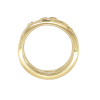 Sierlijke gouden ring met Champagne diamant uit eigen atelier. #27422 - Afbeelding 2