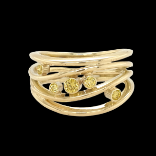 Yara ring champagne