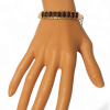 Rosé gouden armband met granaat. #27494