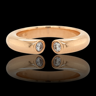 Rosé gouden ring met diamant van Ehinger Schwarz #23168