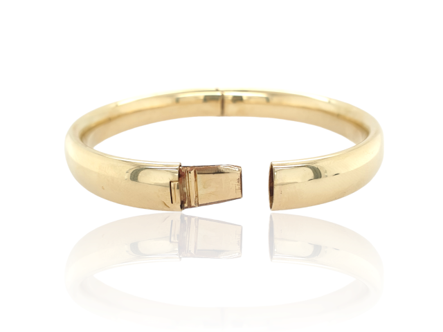 Gouden bangle occasion #27657 - Afbeelding 2