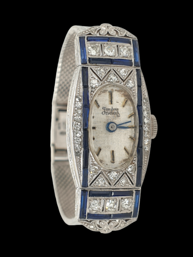 Art deco dames polshorloge #27688