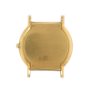 Gouden blauwe Movado herenpolshorloge doublé band #27824 - Afbeelding 3