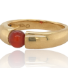 Geelgouden ring met Carneool - Kornalijn #27871