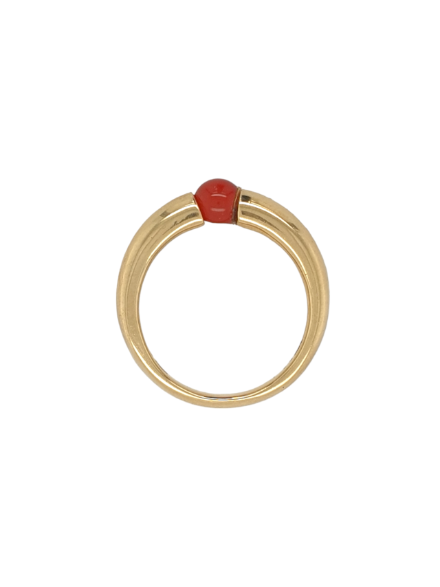 Geelgouden ring met Carneool - Kornalijn #27871 - Afbeelding 2