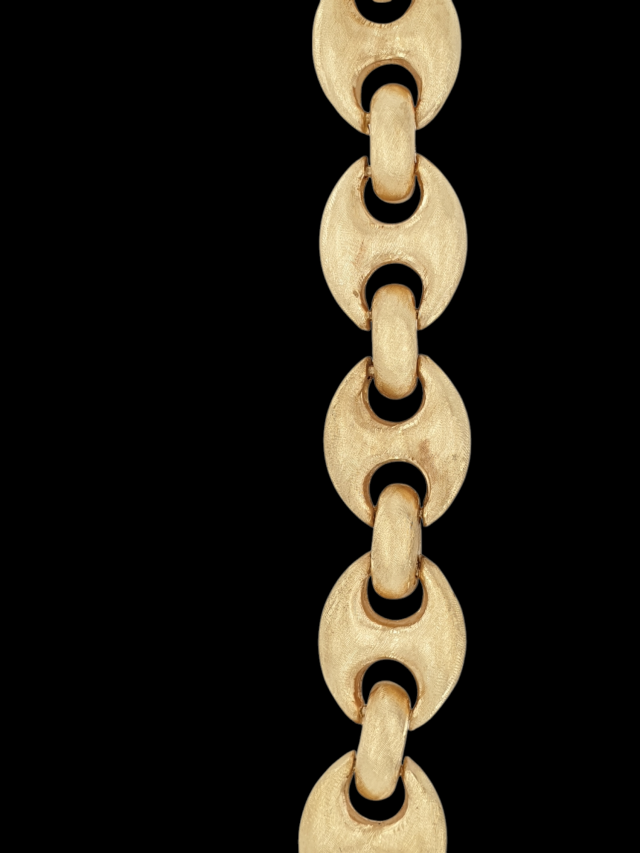 18 karaat gouden luxe occasion armband. #28047 - Afbeelding 2
