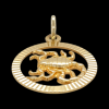 Gouden kreeft hanger. #28009 - Afbeelding 2