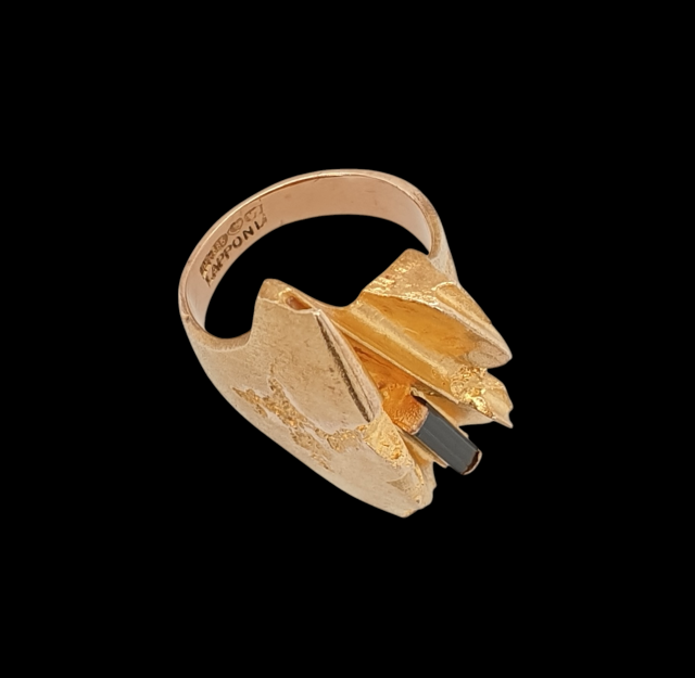 Gouden ring van Lapponia, Björn Weckström Toermaline River. #28101 - Afbeelding 2