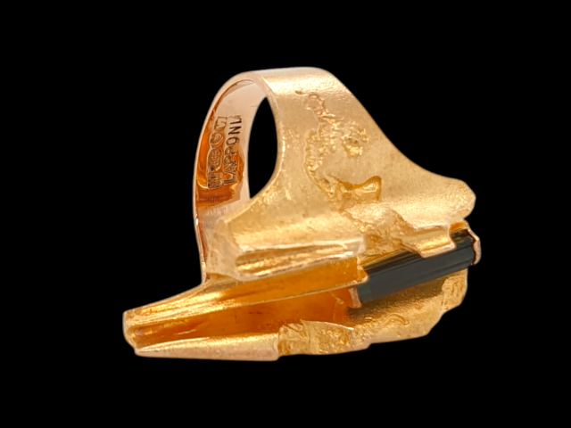 Gouden ring van Lapponia, Björn Weckström Toermaline River. #28101 - Afbeelding 5