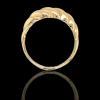Gouden getordeerde ring # 27412 - Afbeelding 2