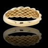 Gouden getordeerde ring # 27412 - Afbeelding 3