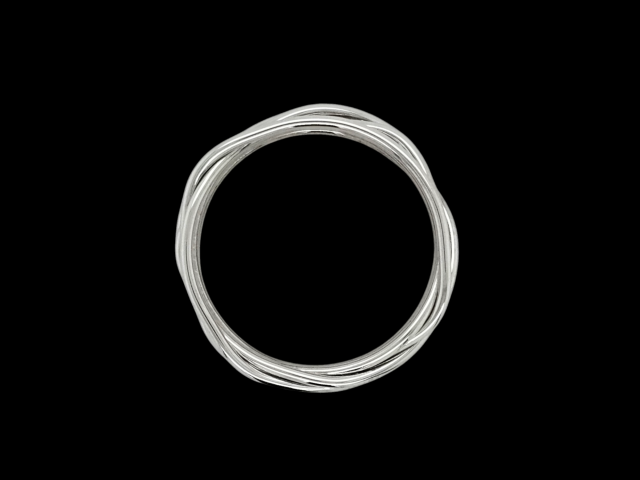 Witgouden fantasiering, Endless Rope. #25940 - Afbeelding 2