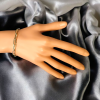 Gouden closed for ever armband.# 28382 - Afbeelding 2