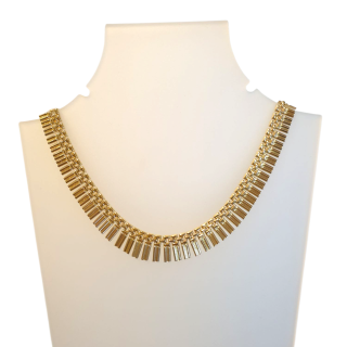 Gouden chooker / halsketting / collier. #28451