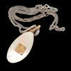 Gouden hanger met een fraaie parelmoer. Talento. Tweede hands. #28484 - Afbeelding 3
