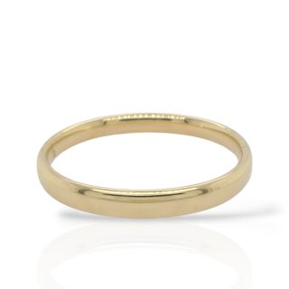 Massieve gouden bangle armband occasion #28830