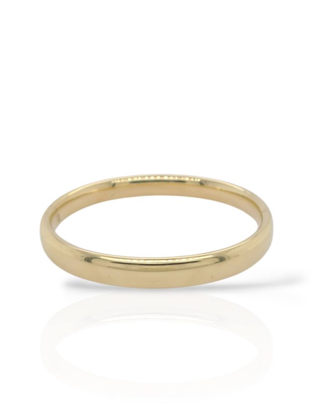 Goud/zilver bangle armband occasion #28830