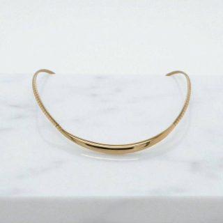 14 karaat gouden collier met halve maan - Occasion #28731