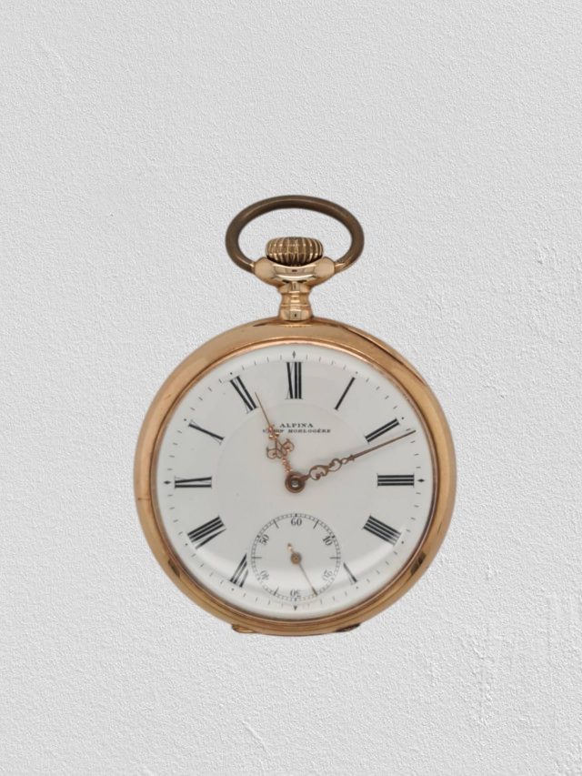 14 karaat gouden zakhorloge - occasion #28867