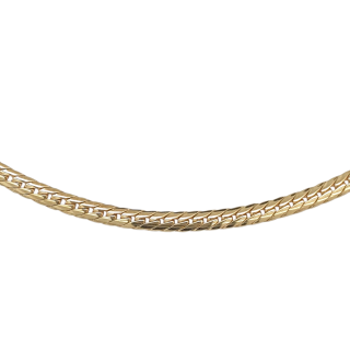 14 karaat geelgouden vintage S-collier. # 28964