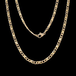 14 karaat geelgouden fantasie collier, # 28963