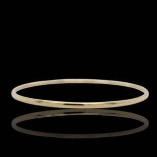 14 karaat gouden bangle armband met sluiting - #28943