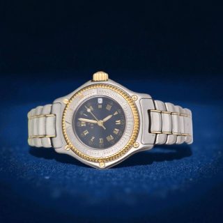 Dameshorloge van Ebel, model Discovery met 18k gouden details - vintage #28958