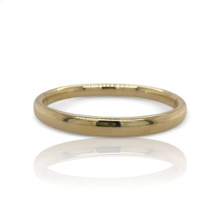 14 karaat gouden bangle armband - slavenband - occasion #29217