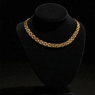 Massieve 18 karaat geelgouden schakelcollier van Cartier - Pantière vintage #29214