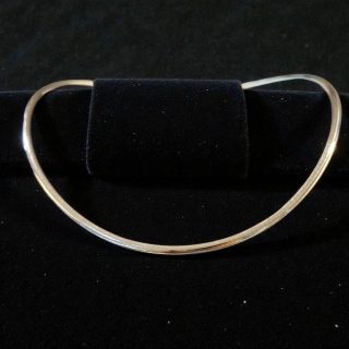 14k Witgouden omega collier - occasion #29234