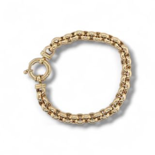 14 karaat gouden jasseron armband - occasion #29256