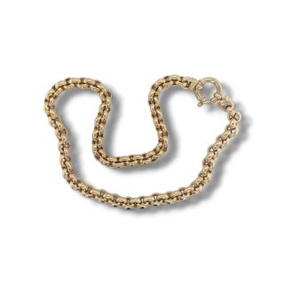 14 karaat geelgouden jasseron collier - occasion #29255