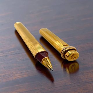 Cartier balpen - Must de Cartier 18 karaat doublé goud - occasion #29277