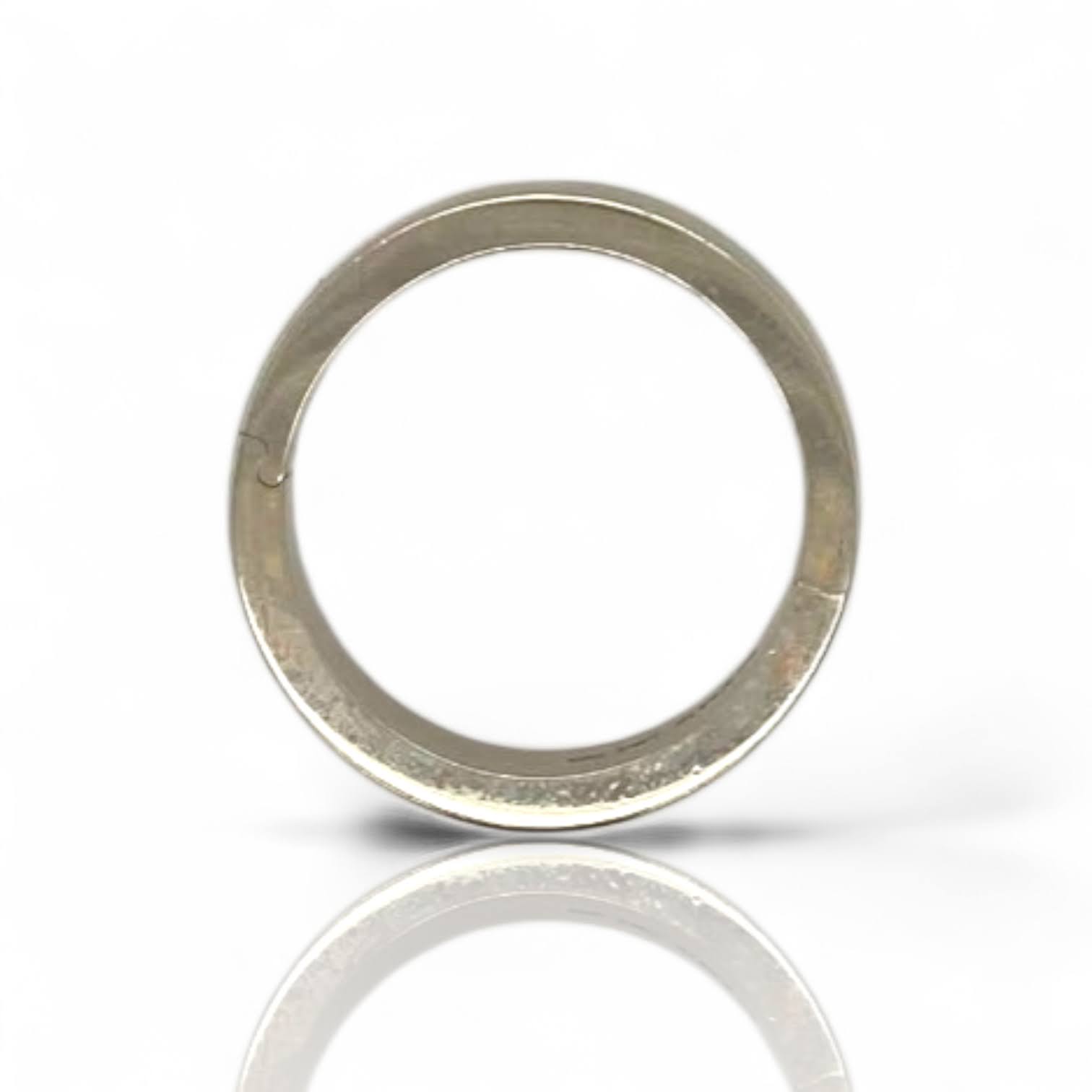 Witgouden reuma ring #1778 - Afbeelding 4