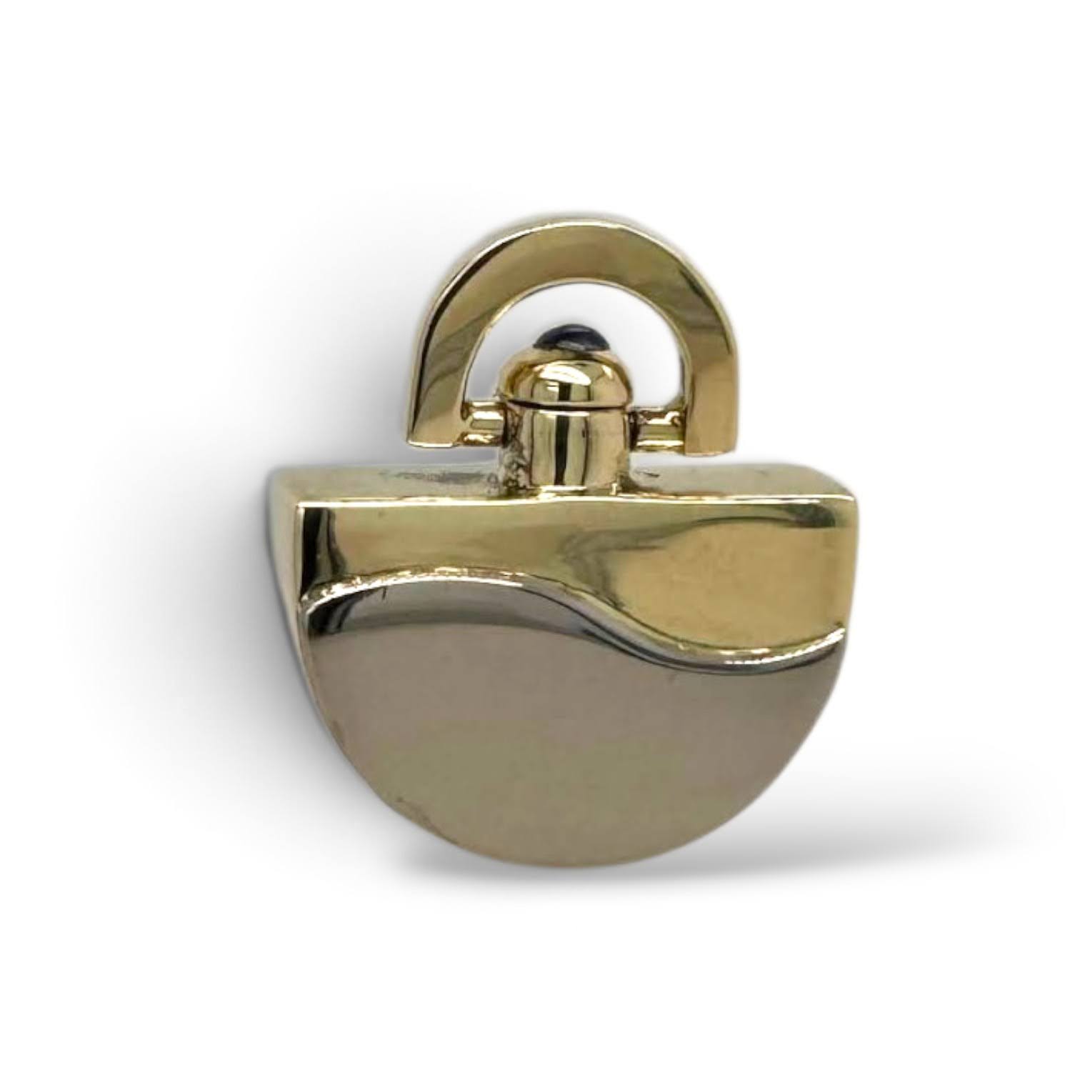 Bicolor gouden ashanger. #5537 - Afbeelding 3