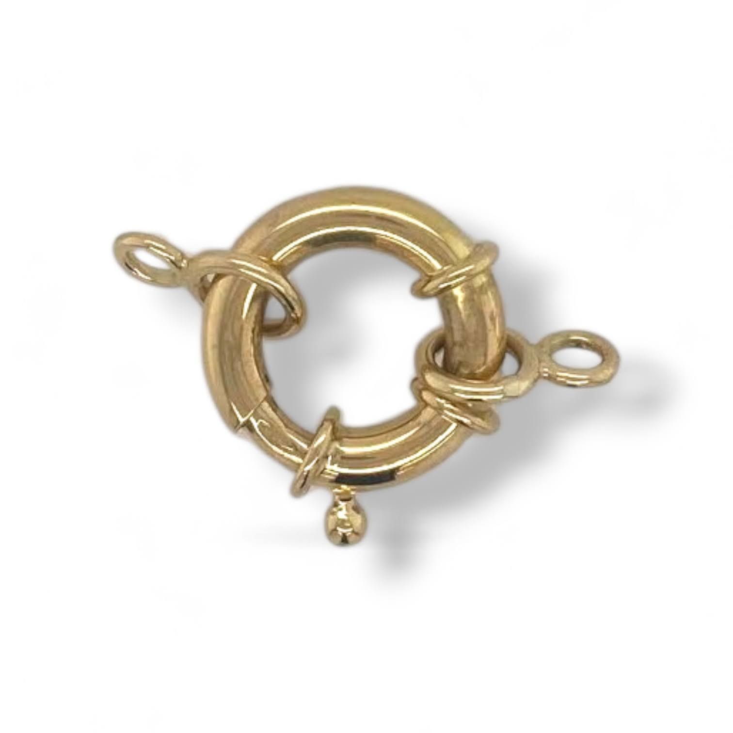 gouden veerring sier slot